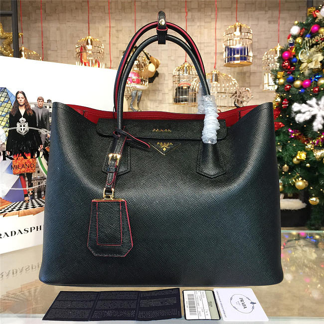 Prada double bag 4122 - 1