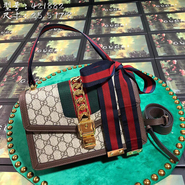 Gucci Sylvie And Dionysus brown 421882 - 1