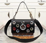 fendi kan handbag black 0592 - 1