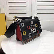 fendi kan handbag red 0592 - 2