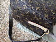 Louis Vuitton Montaigne MM Brown Monogram M41055 - 5