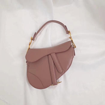 Dior Saddle Bag Original Leather pink M0446