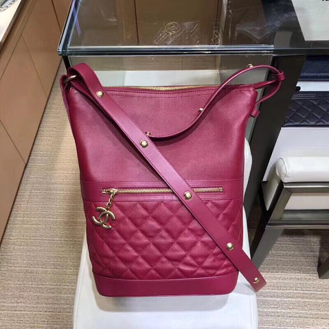 Chanel Hippie Bag Wine red - 1