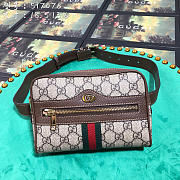 Gucci Ophidia Small GG Supreme Crossbody Bag  - 1