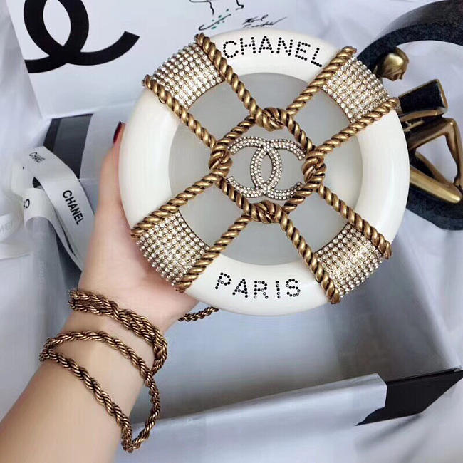 Chanel Cosmetic Case White - 1