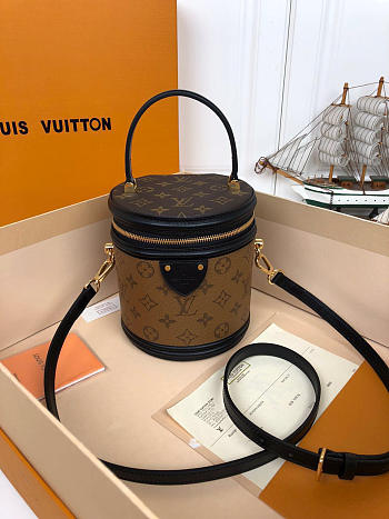 Louis Vuitton Cannes Monogram Reverse Canvas M43986