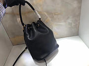 Prada calf leather bucket bag 1BH038 - 6