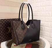 Louis Vuitton Monogram Kimono Bag M40460 Black - 5