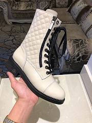 Chanel boots white P290 - 6