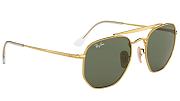  Ray-Ban Icons Sunglasses  Round  Marshal Green Classic G-15 - 6