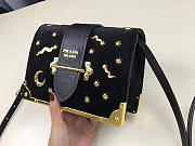 Prada cahier bag black 1BH018 2EKN F0002 - 5