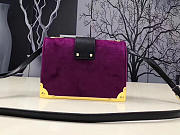 Prada cahier bag Purple shoulder bag - 4