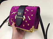 Prada cahier bag Purple shoulder bag - 6