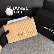 Chanel Calfskin Chevron Quilted 2.55 flap bag 1112 - 5