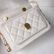 Chanel Flap Bag white AS0074 - 6