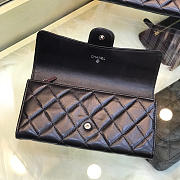 Chanel wallet lambskin with silver hardware - 5