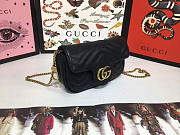 GG Marmont matelassé leather super mini bag - 3