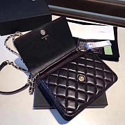 CHANEL WOC WALLET ON CHAIN BAG - 2