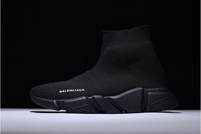 Balenciaga Speed Trainer Triple Black shoes - 1