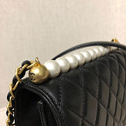 Chanel Woc Pearl rhombic Classic Flap Bag  - 2