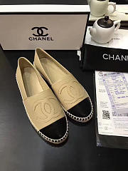 Chanel Espadrilles Beige & Black - 3