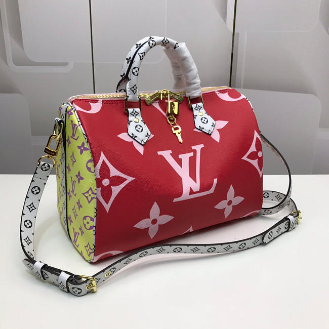 Louis Vuitton SPEEDY BANDOULIÈRE 30 Rouge - 1