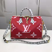 Louis Vuitton SPEEDY BANDOULIÈRE 30 Rouge - 3