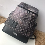 Louis Vuitton Alpha Backpack in Printed Monogram Galaxy Canvas - 1