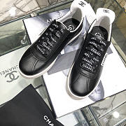 Chanel Sneakers White & Black - 3