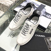 Chanel Sneakers White & Black - 5