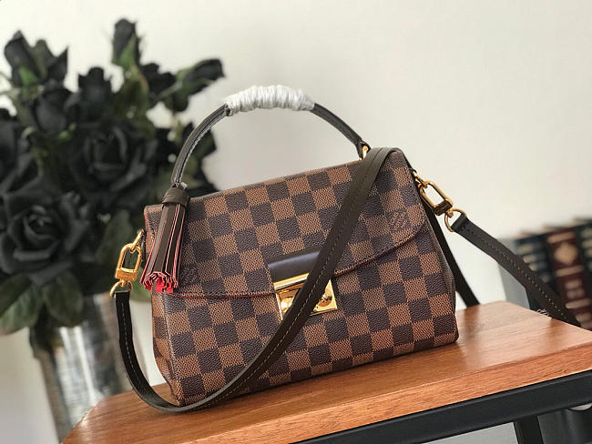 Louis Vuitton CROISETTE Damier Ebene - 1