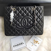 Chanel Tote Black Lambskin  - 2