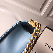 Chanel Chevron Lambskin Boy Bag  - 2