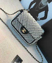 Chanel Flap bag with Imitation Pearls - 1