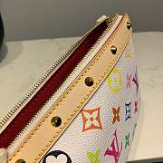 LOUIS VUITTON SHOULDER BAG WHITE  - 3