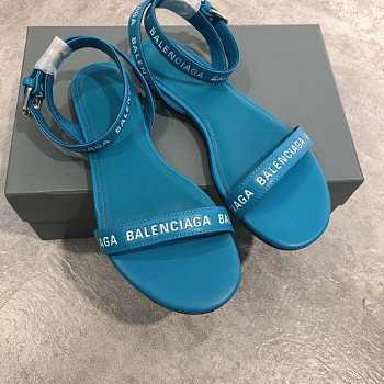 Balenciaga Slippers Blue 002