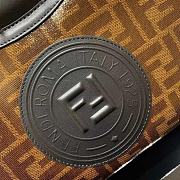 FENDI RUNAWAY SHOPPER  IN BROWN - 2