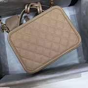 Chanel Vanity Bag all Beige  - 6