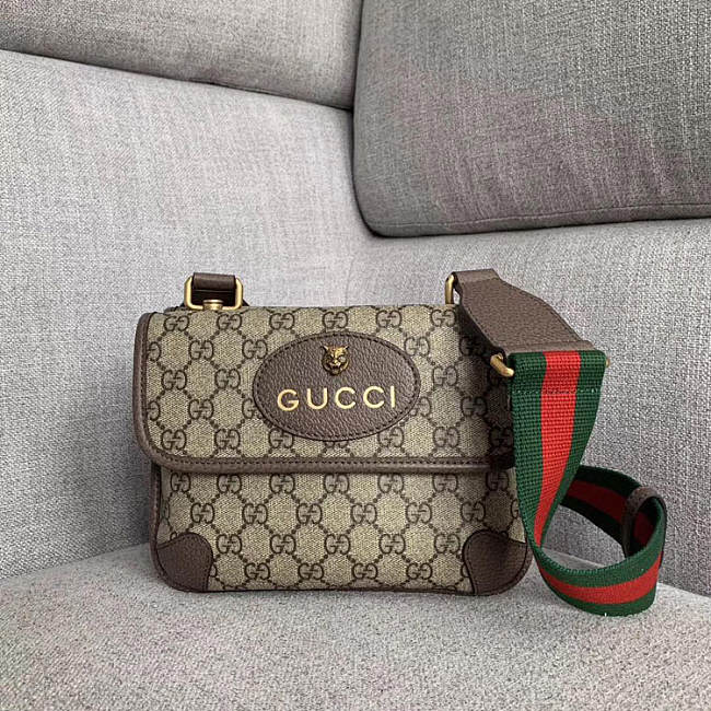 Gucci GG Supreme small messenger bag - 1