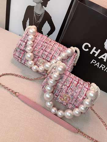 Chanel CF handbag Pink
