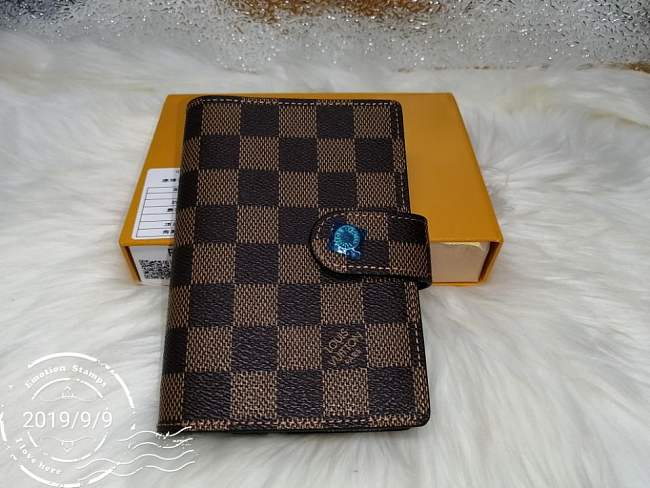 Louis Vuitton Agenda PM Damier Ebene Diary Cover - 1