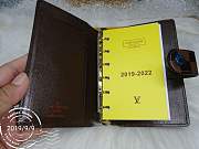 Louis Vuitton Agenda PM Damier Ebene Diary Cover - 3