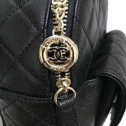 Chanel Backpack Caviar Leather Black - 2