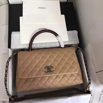 Chanel Flap Bag With Top Handle