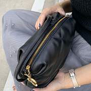 Chanel Lambskin small bowling bag black - 3