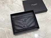 YSL Card Holder Black Silver & Gold & all Black - 3