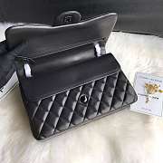 Chanel 30cm CF Lambakin Bag All Black - 5