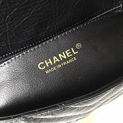 Chanel Palm print calfskin clutch - 2