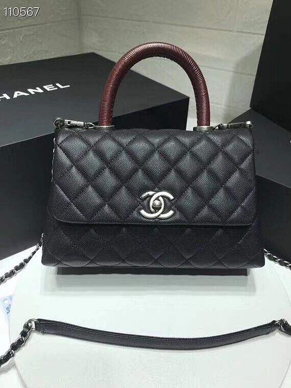 Chanel Flap Bag With Top Handle Small - 1