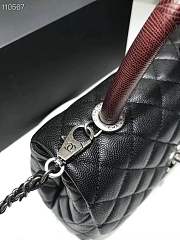 Chanel Flap Bag With Top Handle Small - 6